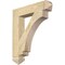 Ekena Millwork Imperial Arts & Crafts Rough Sawn Bracket, Douglas Fir, 4"W x 22"D x 26"H BKT04X22X26IMP03RDF - alternate 1